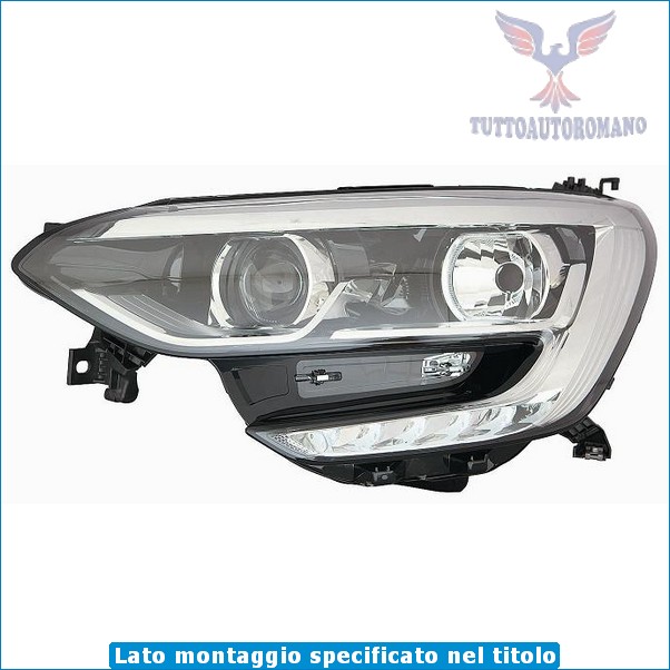 rbip derb faro proiettore sx sinistro renault megane 2016 / 01 >